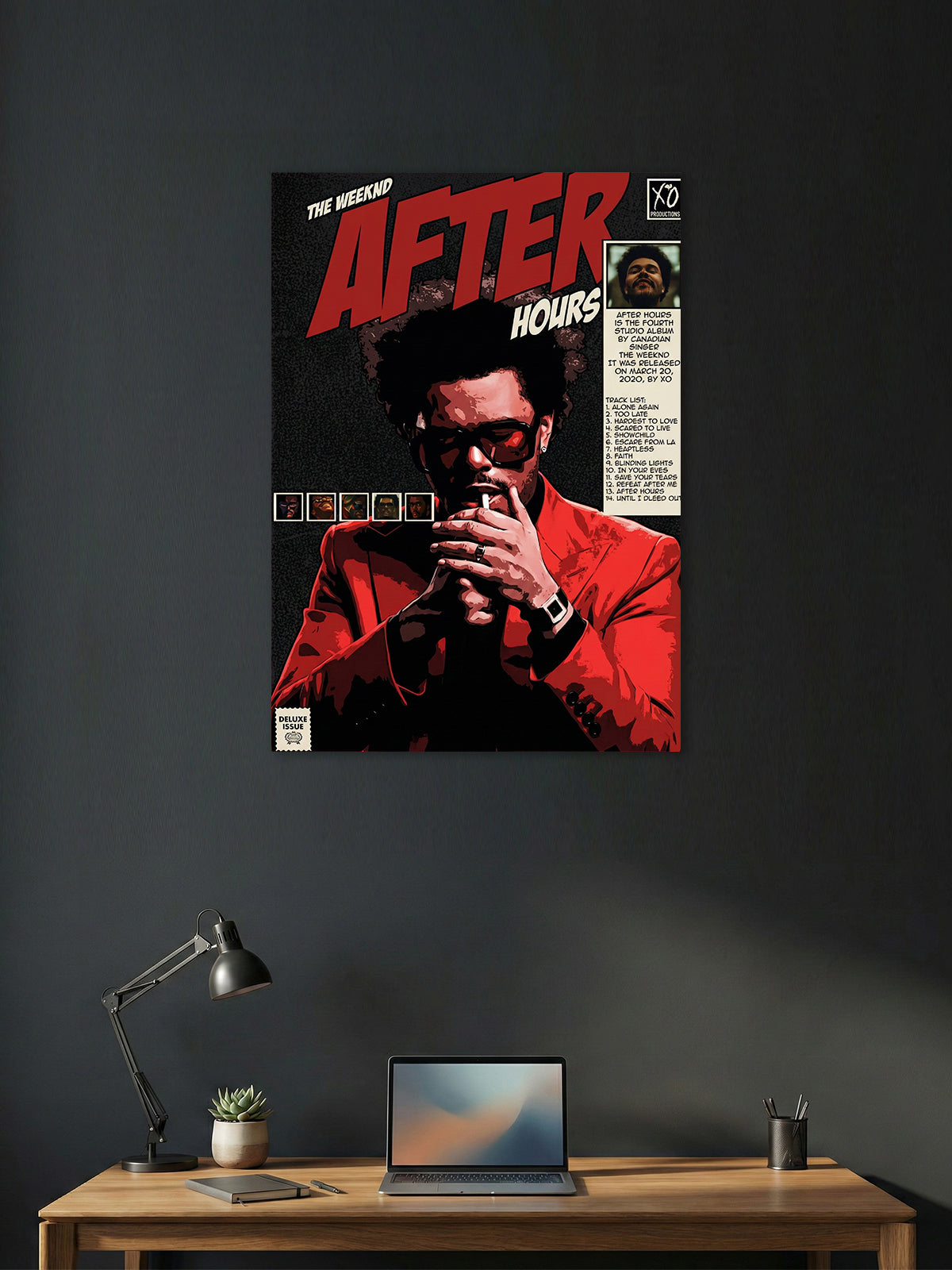 After Hours – The Weeknd Album Art Poster