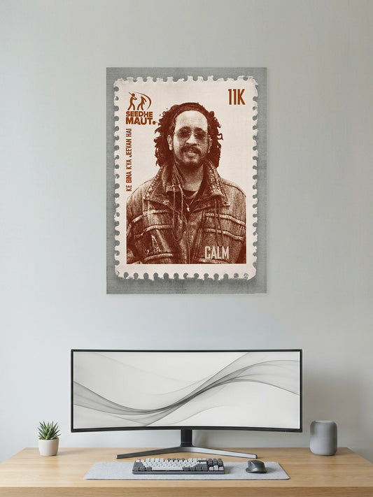 Calm – Seedhe Maut Stamp Edition Hip-Hop Poster
