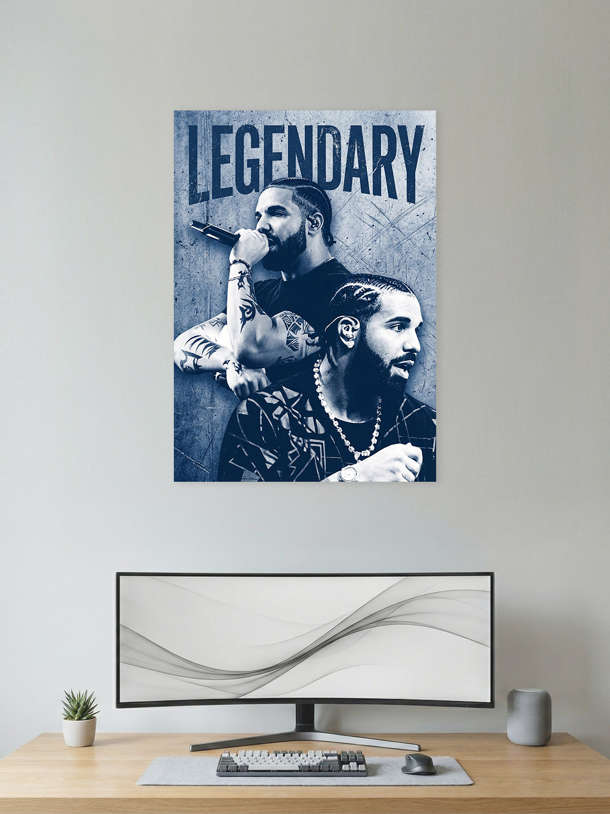 Legendary — Drake Tribute Poster