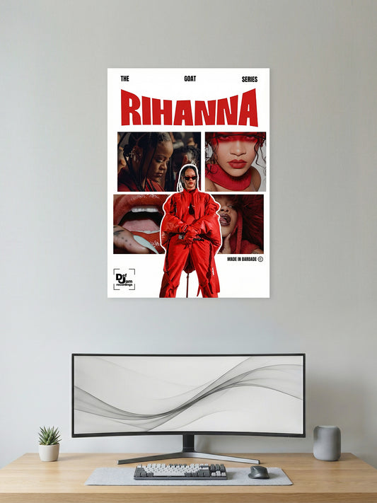 Rihanna GOAT Series Wall Poster