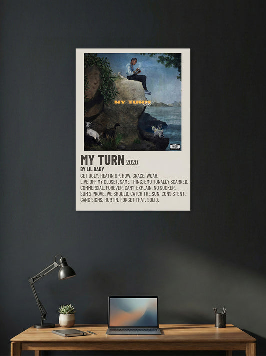 Lil Baby – My Turn (2020) Album Cover Wall Poster