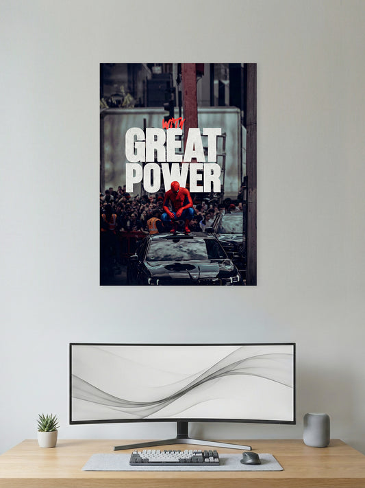 Great Power – Urban Hero Responsibility Poster
