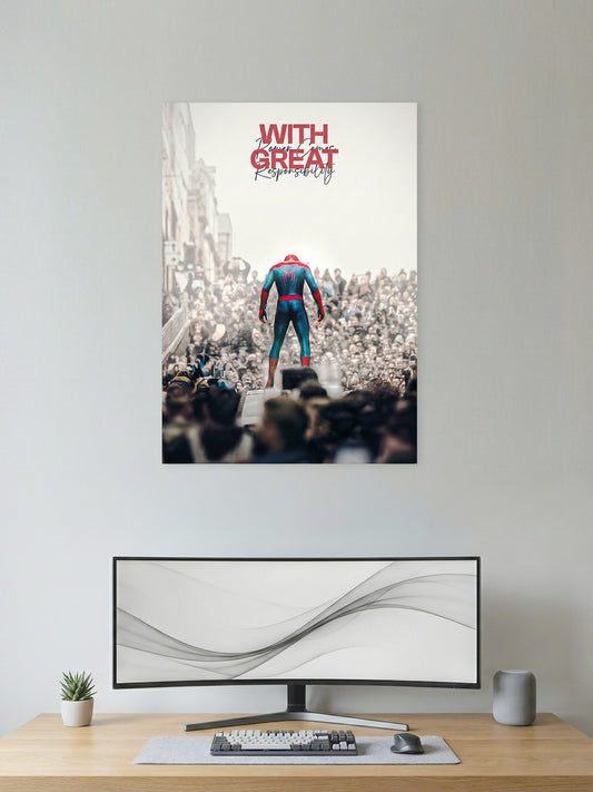Spider-Man – With Great Power Comes Great Responsibility Poster