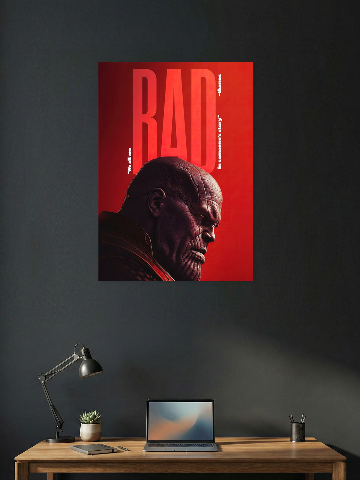 Thanos “Balance of Power” Cinematic Portrait Poster