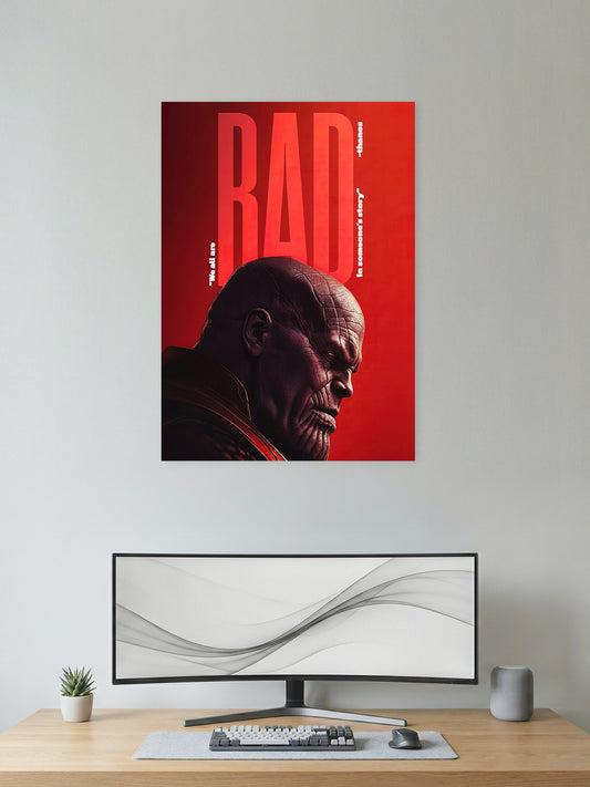Thanos “Balance of Power” Cinematic Portrait Poster