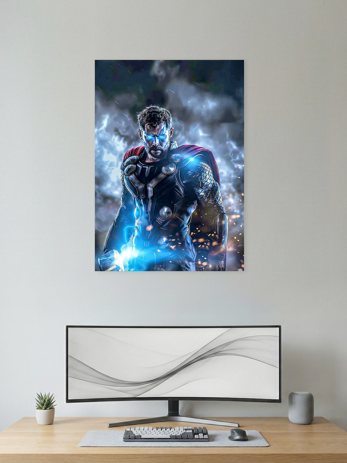 Thor “Stormbreaker Power” Lightning Battle Poster