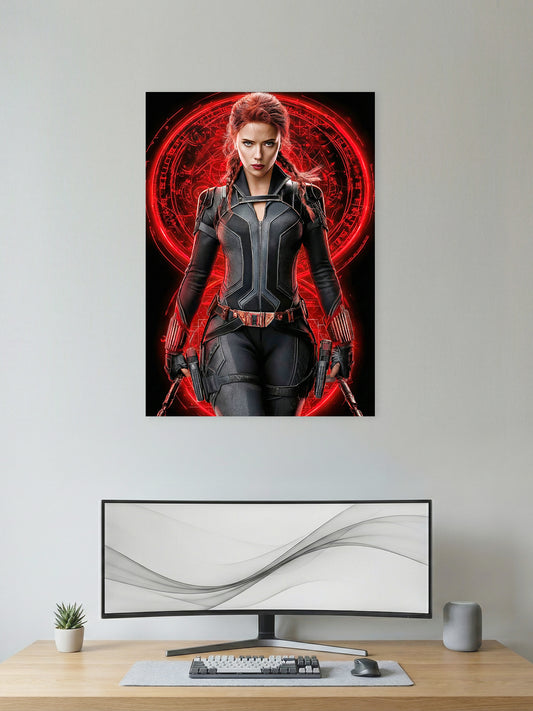Black Widow “Red Room Assassin” Action Poster