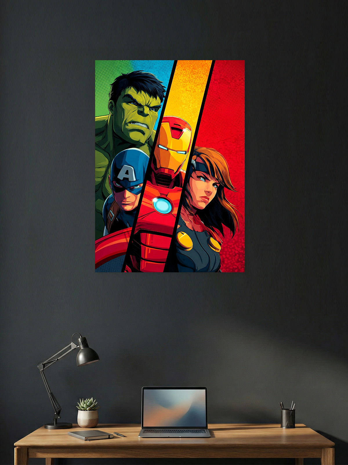 Marvel Avengers Classic Team Portrait Wall Poster