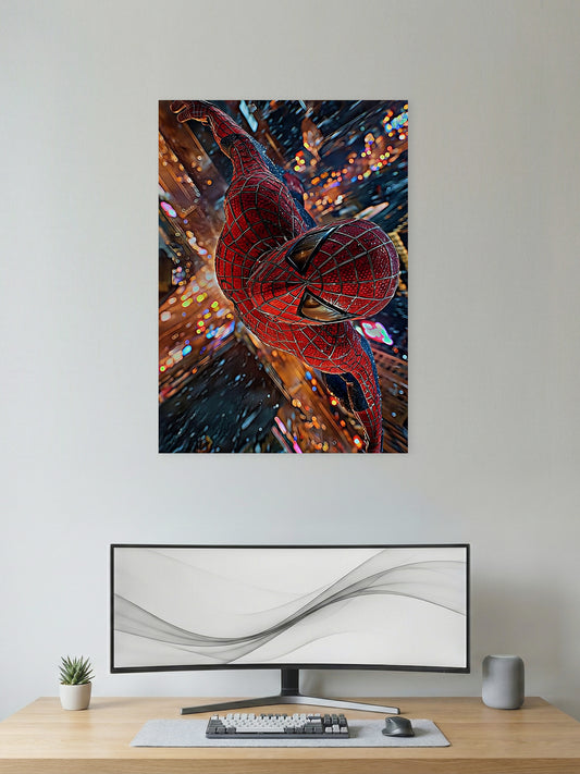 Spider-Man City Swing Action Wall Poster