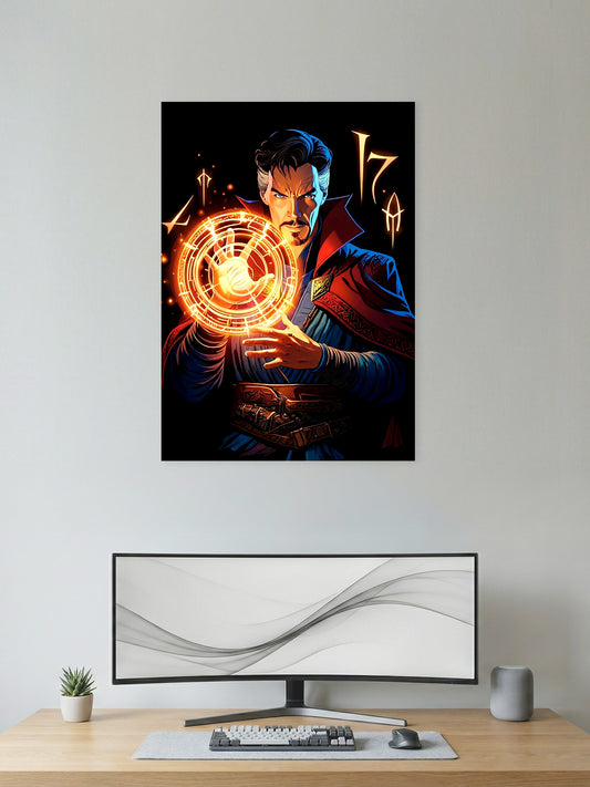 Doctor Strange Mystic Shield Magic Wall Poster