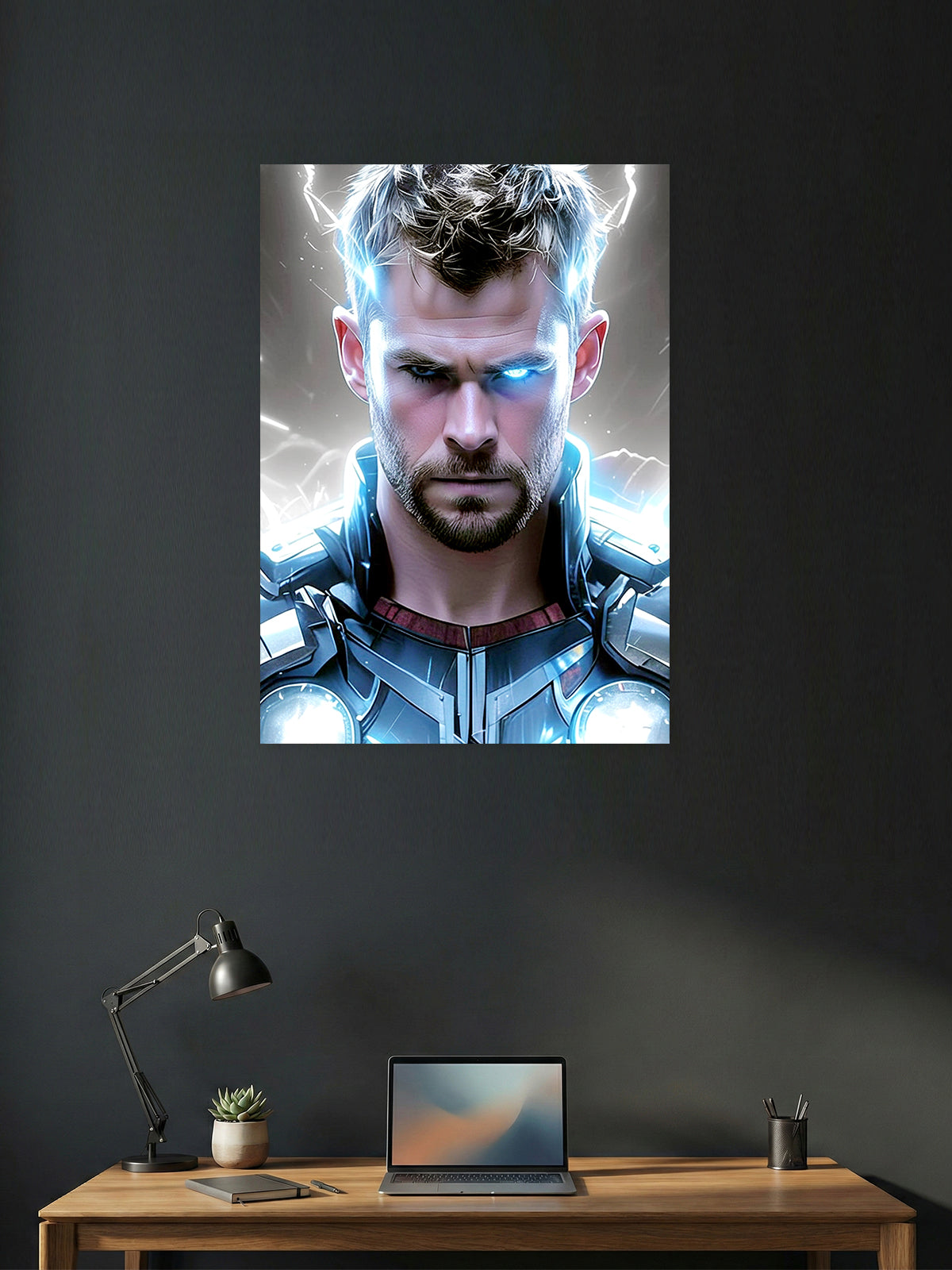 Thor Official Character Poster – Premium Marvel Superhero Wall Art Print