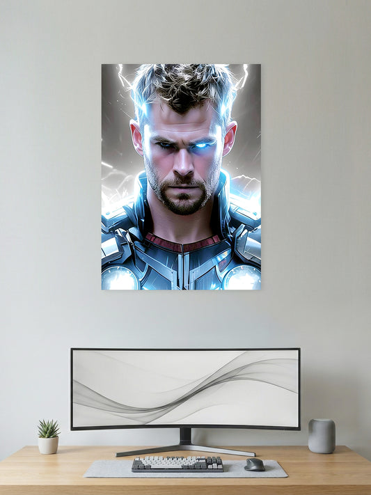 Thor Official Character Poster – Premium Marvel Superhero Wall Art Print