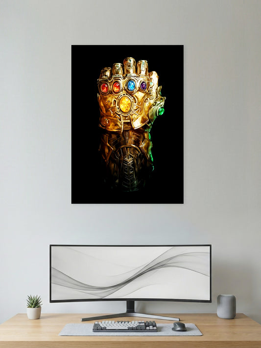 Infinity Gauntlet Official Marvel Artifact Poster – Premium Superhero Wall Art Print