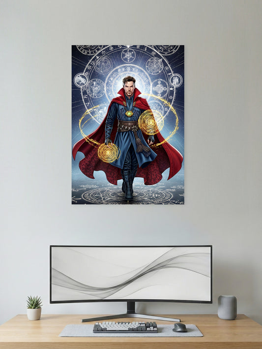 Doctor Strange Mystic Arts Poster – Sorcerer Supreme Marvel Wall Art Print