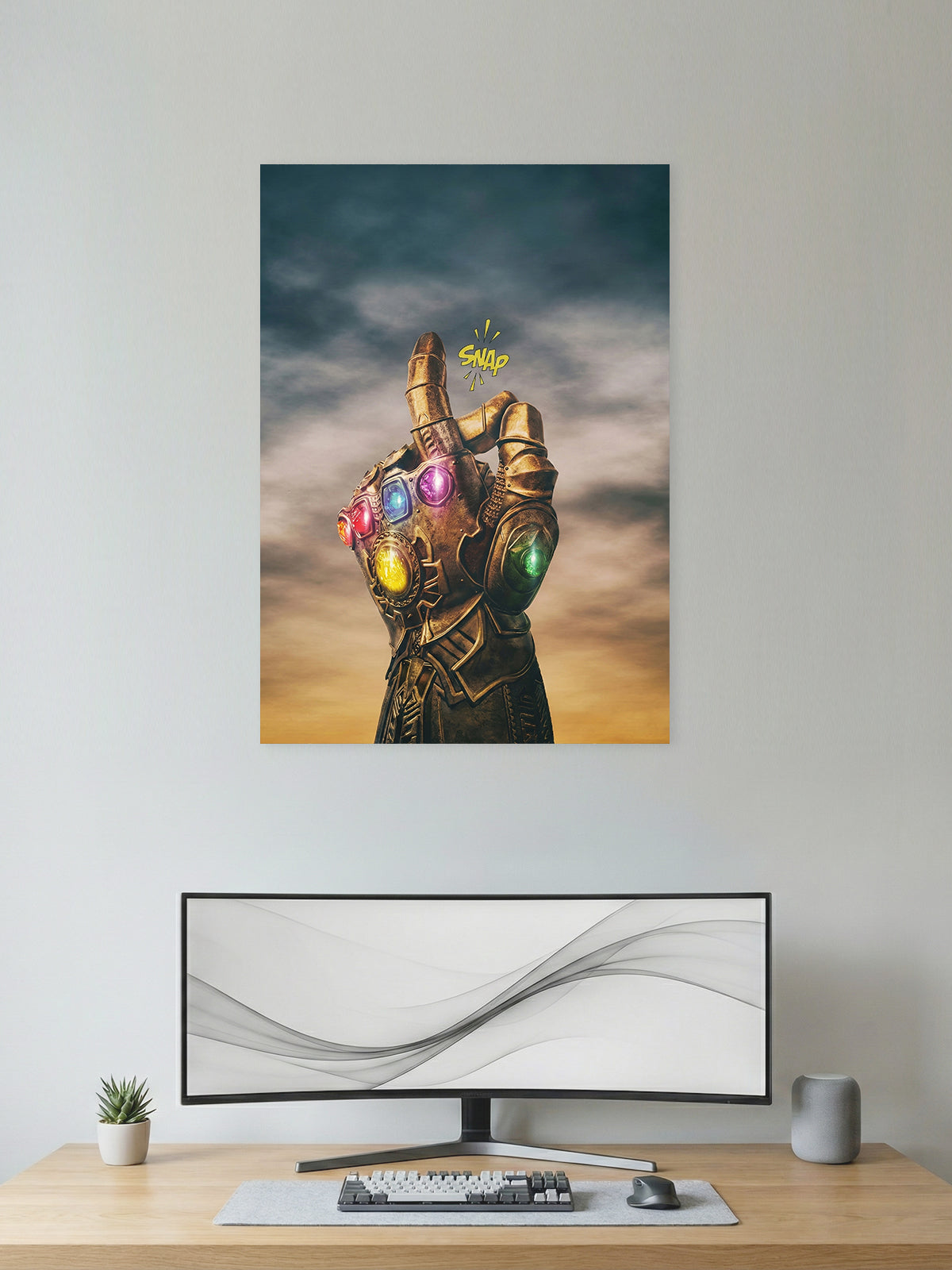 Infinity Gauntlet “Snap” Poster