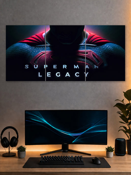 Superhero Legacy Split Poster