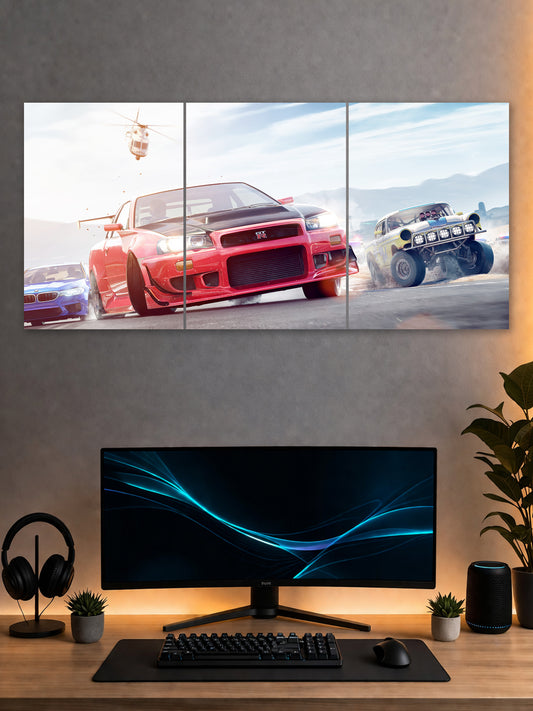Need for Speed Split Poster – JDM Racing Cars Wall Art | SHDW.STICK