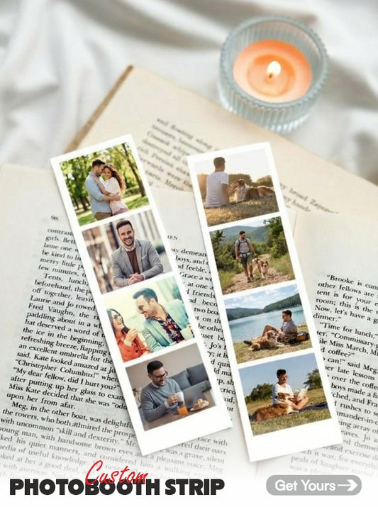 Custom Photobooth Strip Prints – Personalized Retro Photo Strips